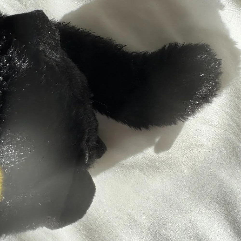 NWOT Bark Box BLACK ALLEY CAT Dog Toy, Super Chewer with Ball Inside, Size L